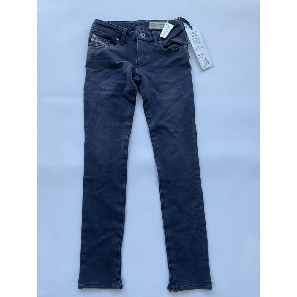 $99 Diesel Girls Grupeen JoggJeans Super Slim Skinny Jeans Size 8Y